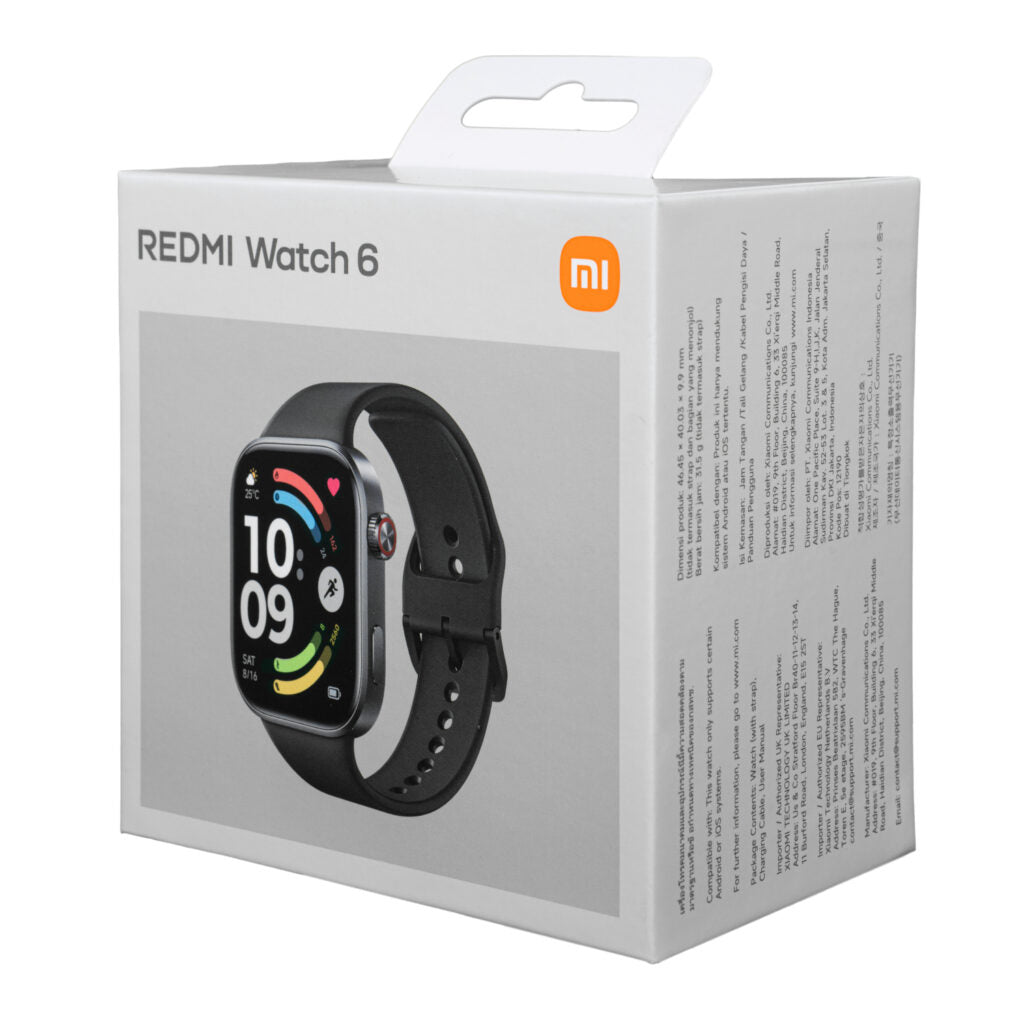 Xiaomi Redmi Watch 6 – Obsidian BlackXiaomi Redmi Watch 6 – Obsidian Black