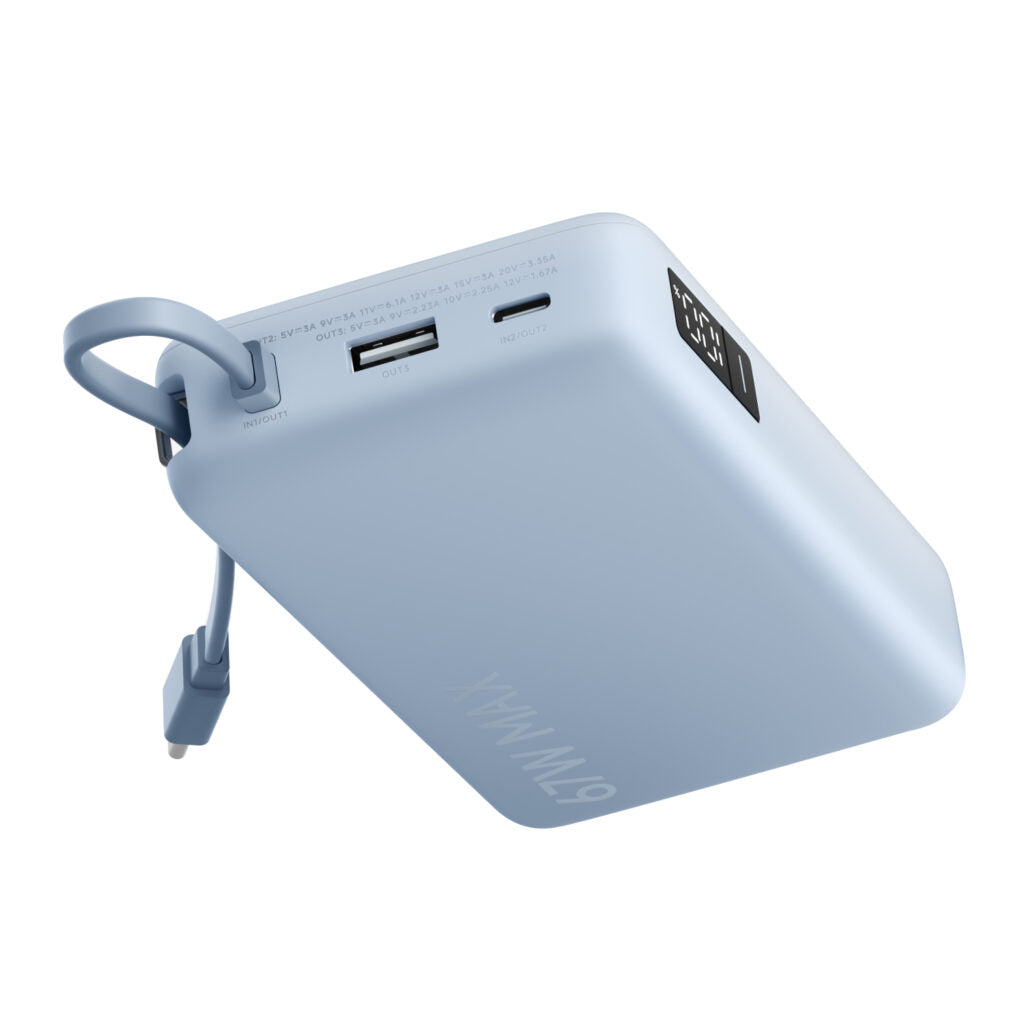 Xiaomi 67W Power Bank 20000mAh (Integrated Cable) -Blue