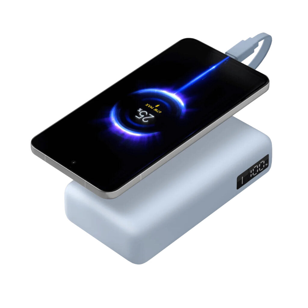 Xiaomi 67W Power Bank 20000mAh (Integrated Cable) -Blue
