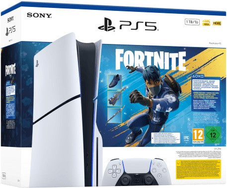 PlayStation 5 Slim 1TB Fortnite Bundle Disc Edition