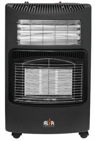 Alva 3 Panel Dual Infrared Radiant Gas and Electric Indoor Heater