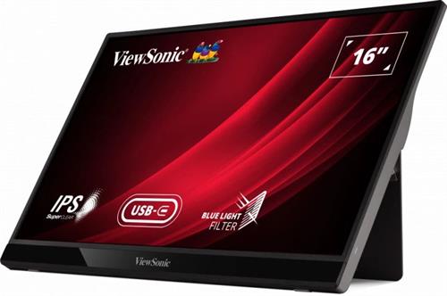 ViewSonic VG1655 15.6" FHD IPS USB-C Portable Monitor